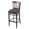 Holland Bar Stool Co 25" Counter Stool, Dark Cherry Finish, Canter Storm Seat 312025DC004 - alternate 1